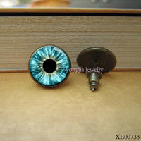 Cat Eye Earring Evil Eye Jewelry Art Picture Dragon
